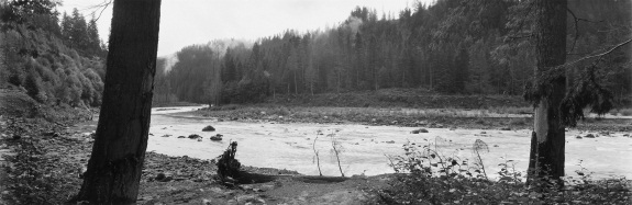 Frank Gohlke, Confluence of Pine Creek and Lewis River, thirteen miles southeast of Mount St. Helens, Washington, 1983. Collection of the Amon Carter Museum of American Art, Fort Worth.
