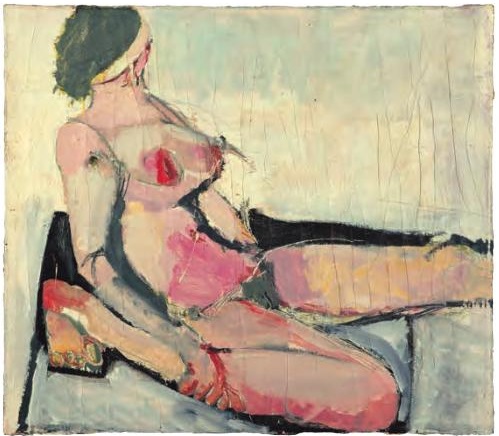 Richard Diebenkorn, Untitled (Nude), 1954.