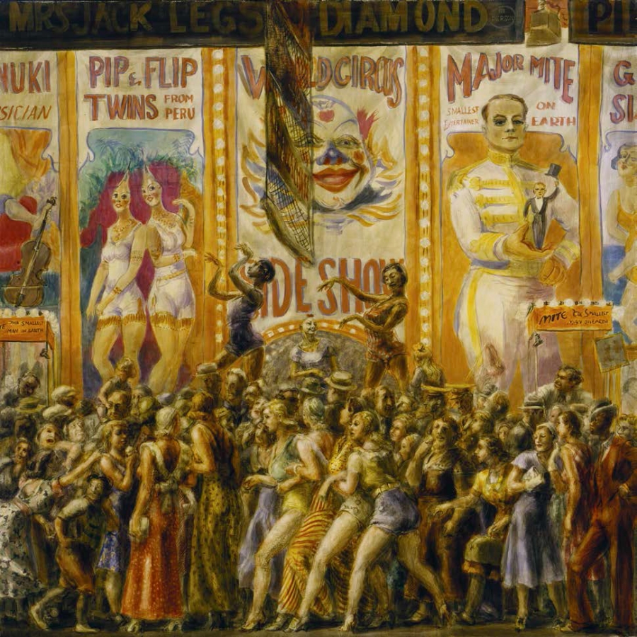 Reginald Marsh, Pip and Flip, 1932.  Collection of the Terra Foundation for American Art.